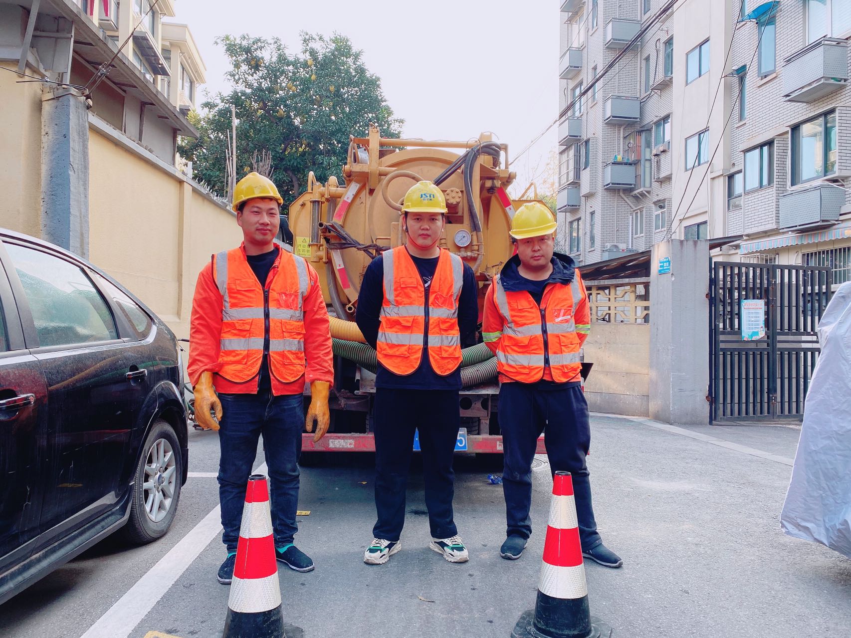 江宁南京某小区管道清淤检测施工